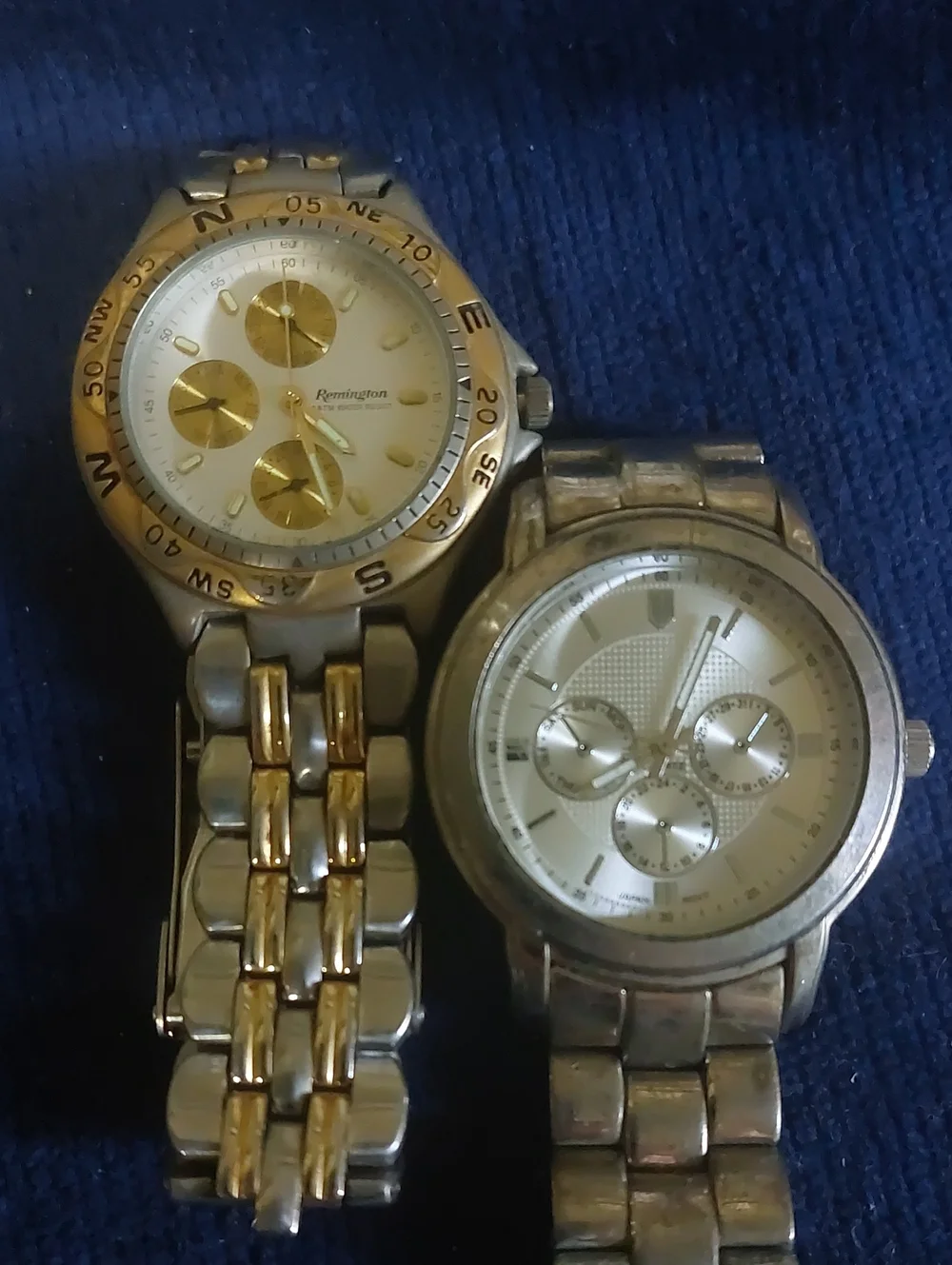 Men's Watch Lot of 4 - Remington, Lugart, Montres Carlo & Japan Movt (As-Is)